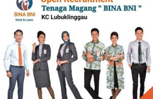 Lowongan Bank BNI KC Lubuklinggau