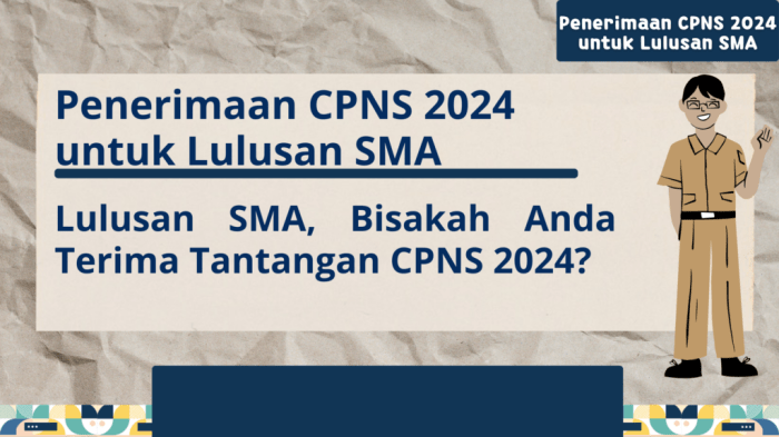 Info CPNS lulusan SMA 2024