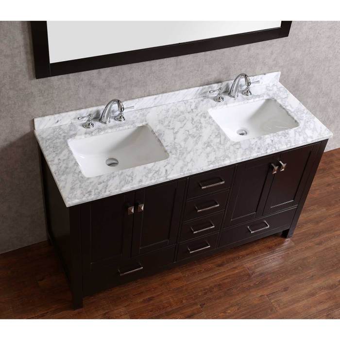 Bathroom vanity sink double teak 72 vanities wood sinks semi recessed oak countertops venica vessel bathrooms cabinet granite cabinets faucets